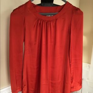 Beautiful red tunic! Size small